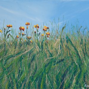 Irises in Bloom