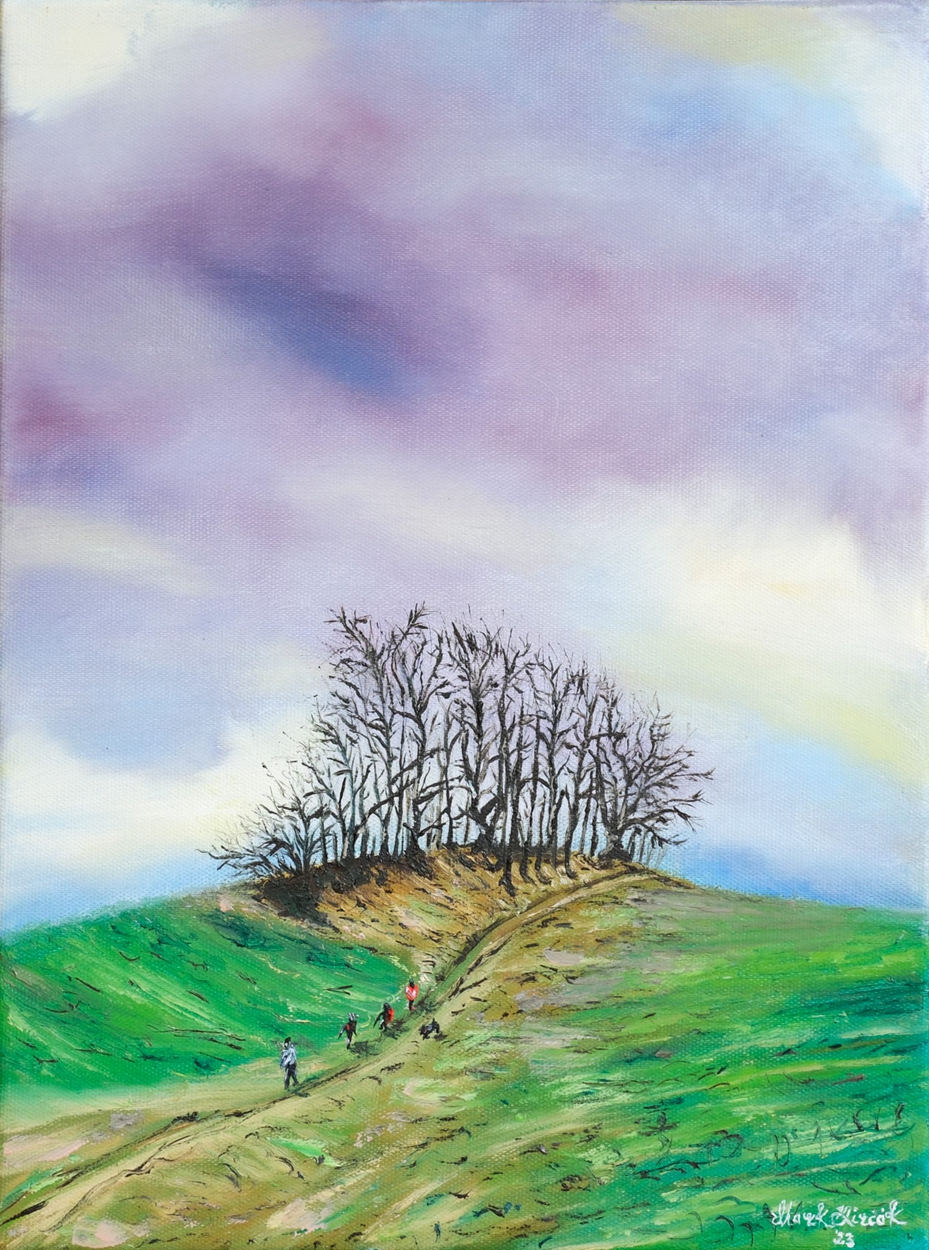 Tourists on the Hill