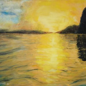 Sunrise Over the Water