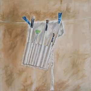 "Brushes" – Original Oil Painting by Mark Kircak