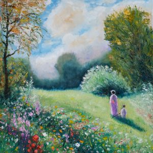 "Walking" – Original Oil Painting by Mark Kircak