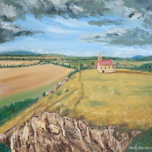 "Old Church" – Original Oil Painting by Mark Kircak