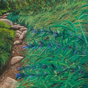 "Mountain Sidewalk" – Original Oil Painting by Mark Kircak