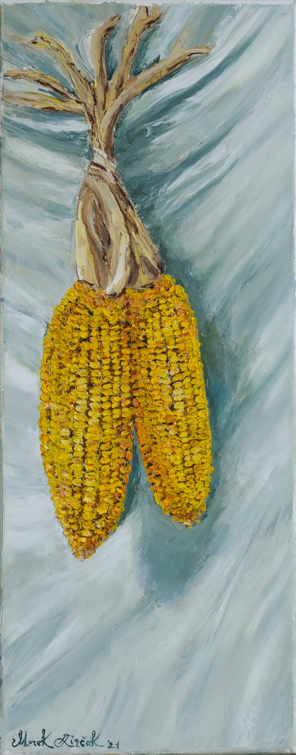 "Corns" – Original Oil Painting by Mark Kircak