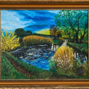 "Sunrise 2" – Original Acrylic Painting by Mark Kircak