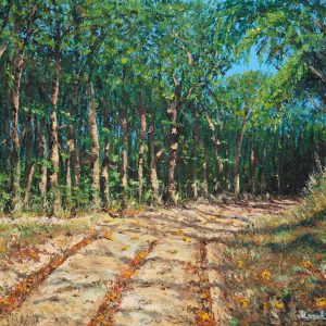 "Forest Path" – Original Oil Painting by Mark Kircak