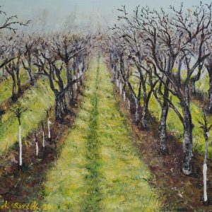 "Orchard in Winter" – Original Oil Painting by Mark Kircak