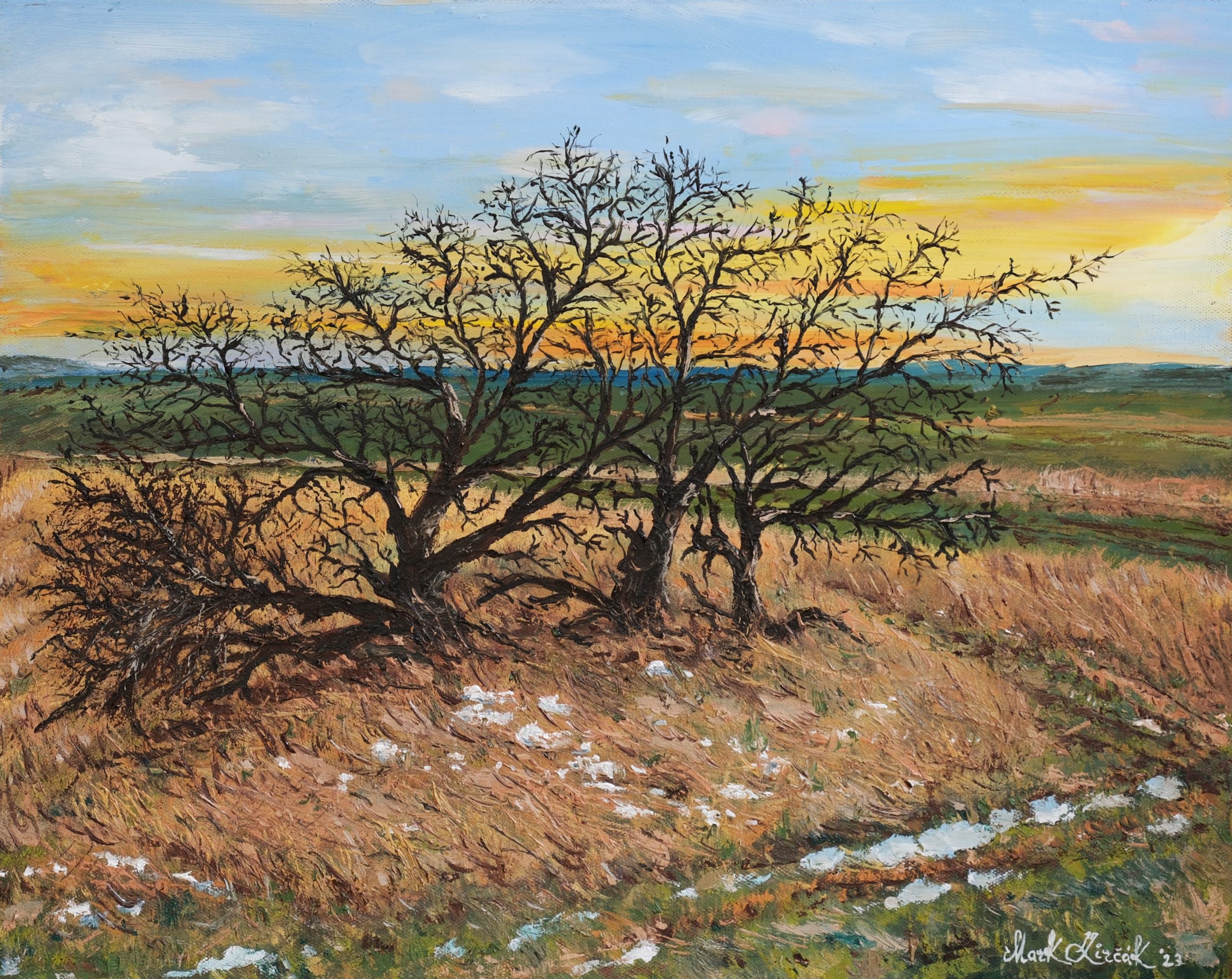 "After Winter" – Original Oil Painting by Mark Kircak
