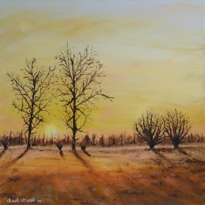 "Long Shadows" – Original Oil Painting by Mark Kircak