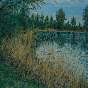 "Lake" – Original Oil Painting by Mark Kircak