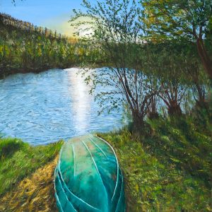 "Boat" – Original Oil Painting by Mark Kircak