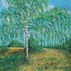 "Birch" – Original Oil Painting by Mark Kircak