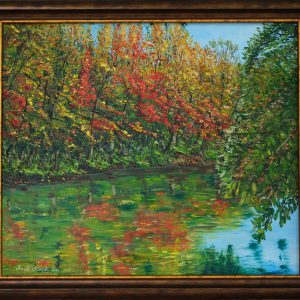"Little Danub" – Original Oil Painting by Mark Kircak
