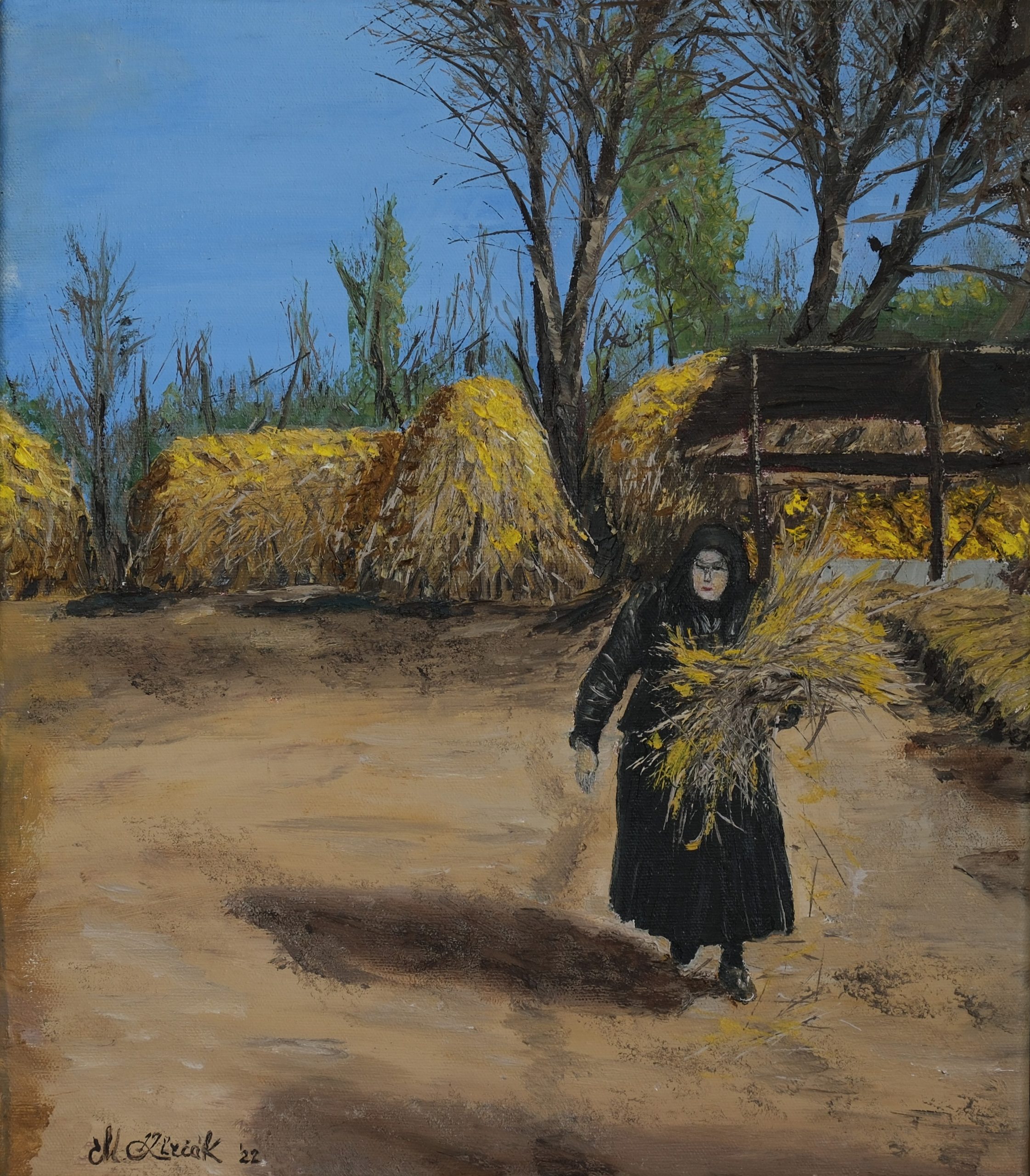 "Countryside" – Original Oil Painting by Mark Kircak