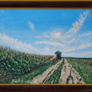 "Cornfield" – Original Oil Painting by Mark Kircak