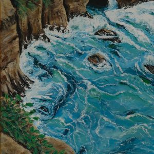 "Cliff" – Original Oil Painting by Mark Kircak