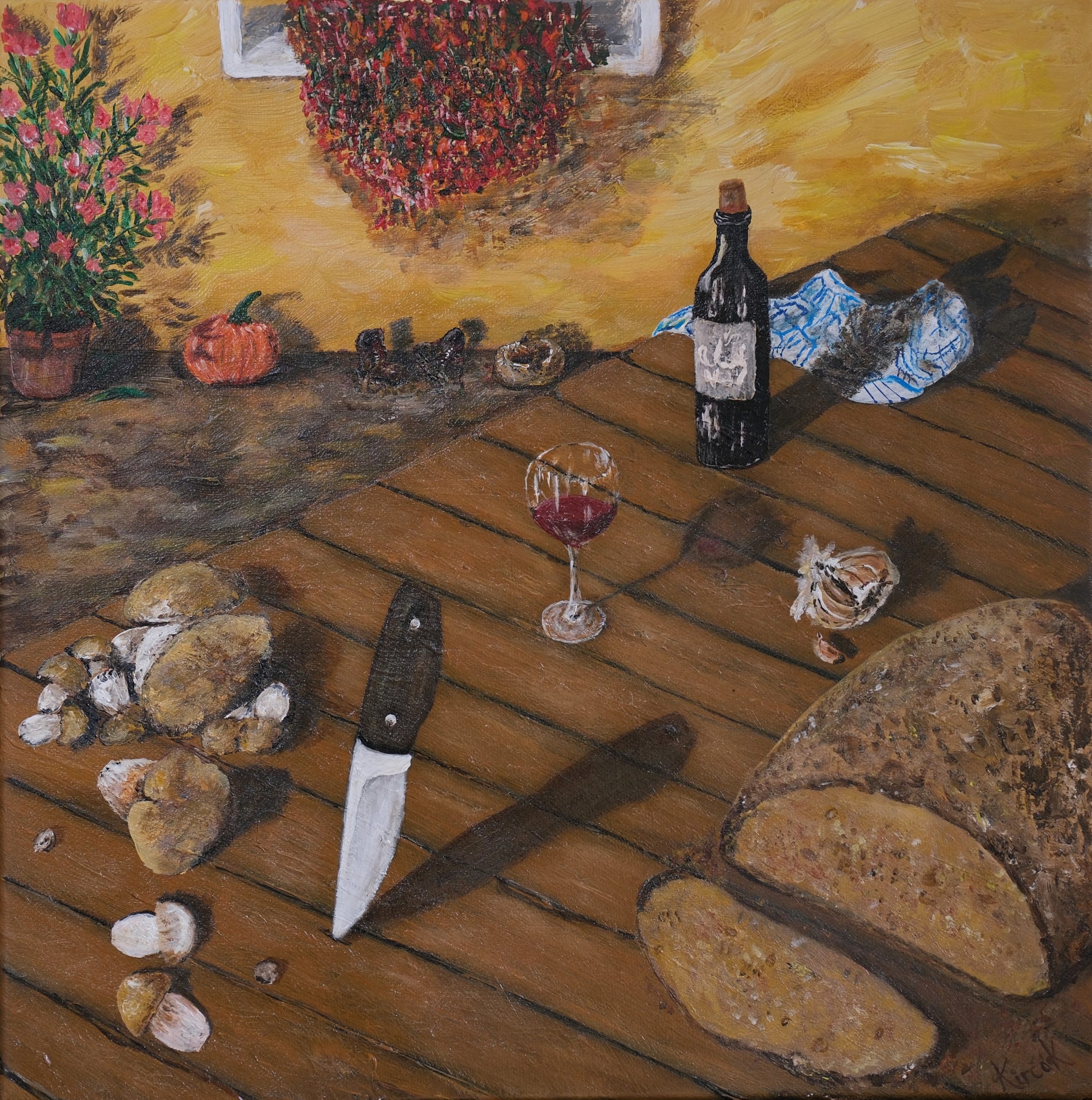 "Thanksgiving" – Original Acrylic Painting by Mark Kircak
