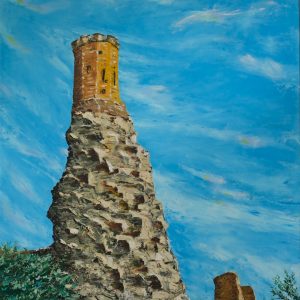 "Old Castle" – Original Oil Painting by Mark Kircak
