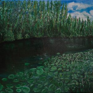 "Little Danub" – Original Acrylic Painting by Mark Kircak