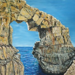 "Gozo Island" – Original Oil Painting by Mark Kircak