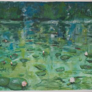 "Water Lilies" – Original Watercolour by Mark Kircak