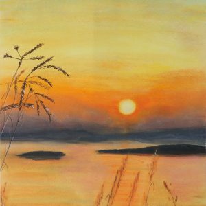"Sunrise" – Original Pastel by Mark Kircak