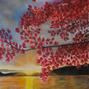 "Sun on the Water" – Original Pastel by Mark Kircak