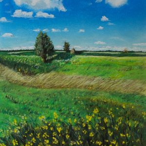 "Landscape" – Original Pastel by Mark Kircak