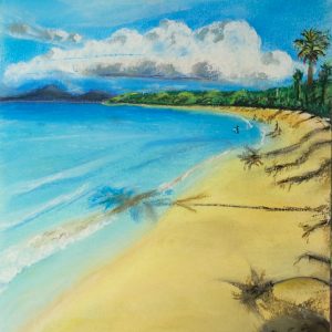 "Beach" – Original Pastel by Mark Kircak