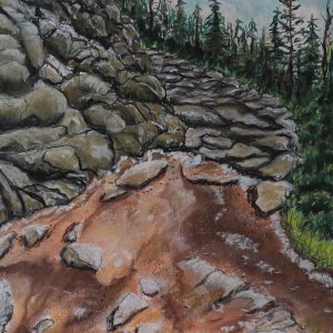 "Mountain Path" – Original Pastel by Mark Kircak