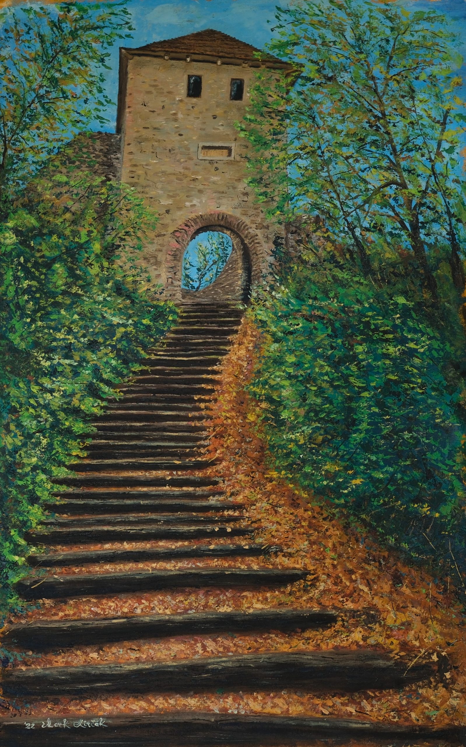 Steps to the Old Castle
