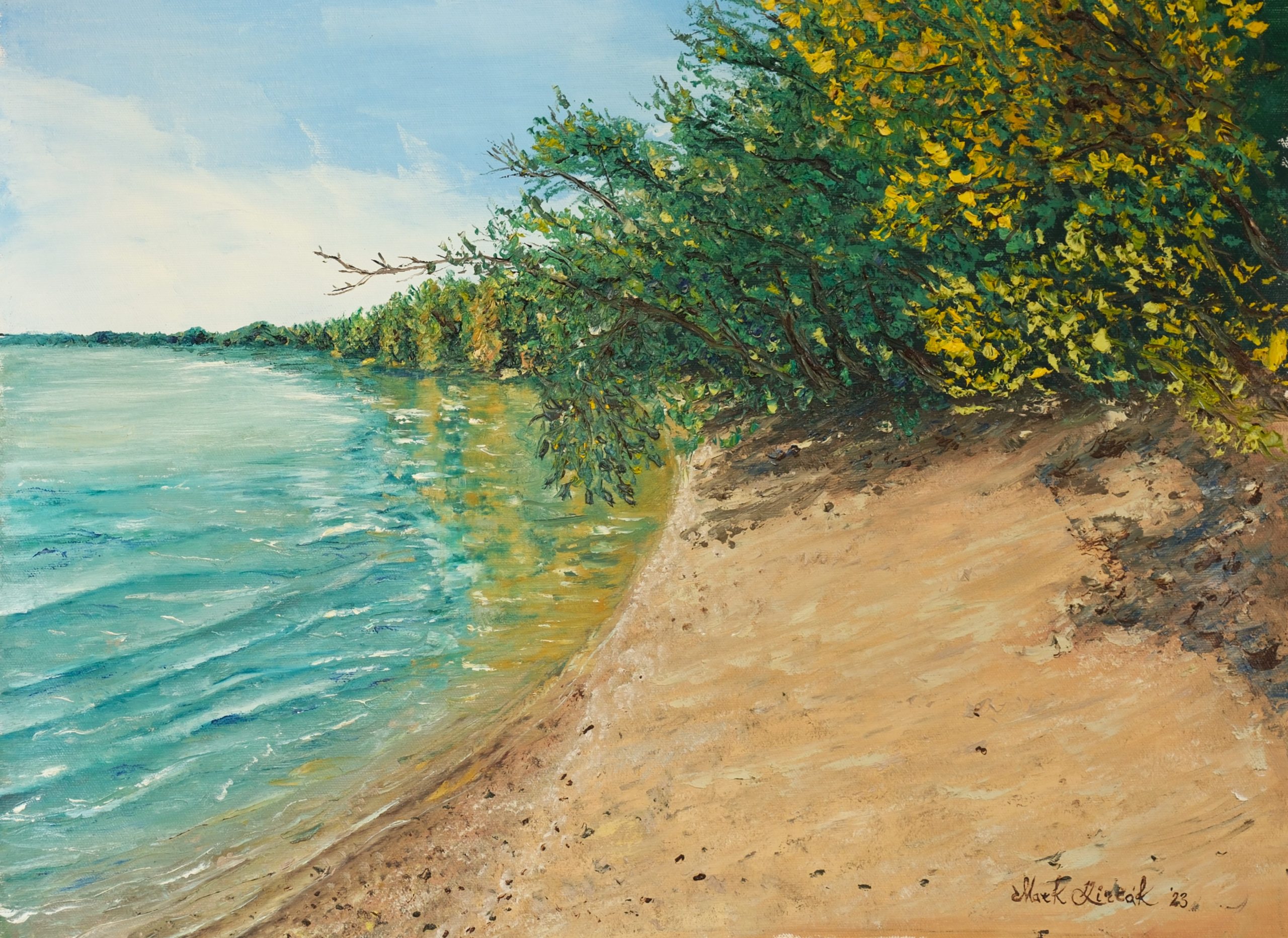 Danube Beach Serenity